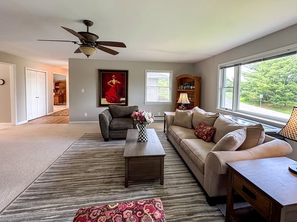 Great Room to Kitchen-Dining-Family