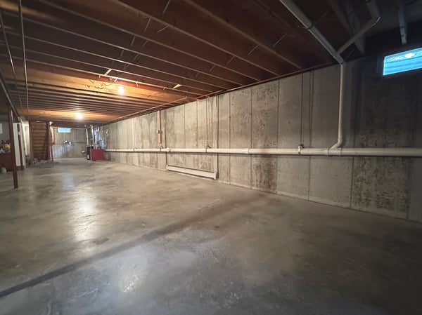 Full Dry Basement can be finished as recreation/media/fitness area
