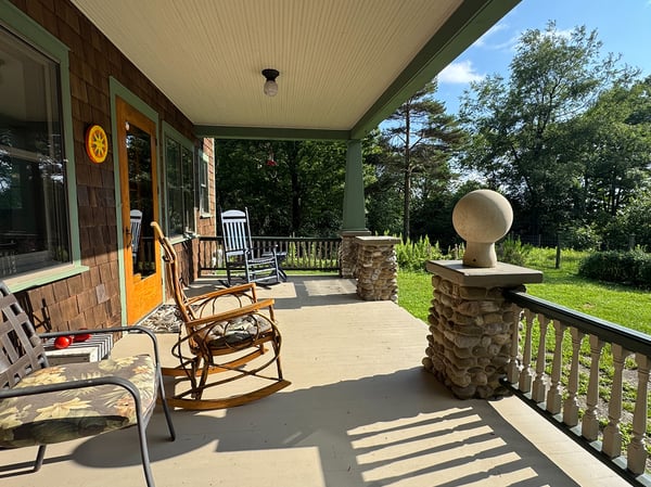 Broad Front Porch.