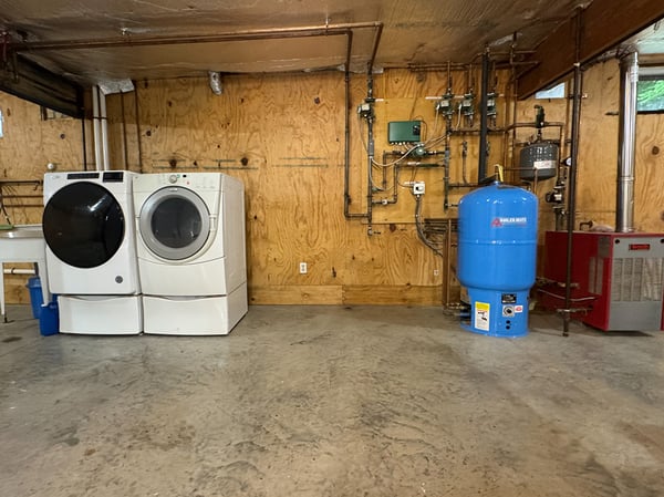 New Washer/Dryer. High Efficiency Boiler