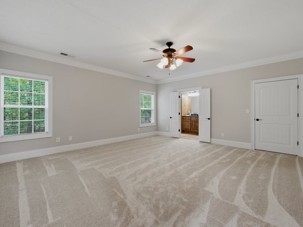 Additional ensuite bedroom on the main level.