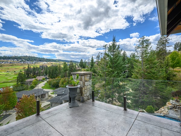 Breathtaking panoramic views enhance this outdoor space, inviting relaxation and enjoyment of nature's beauty.