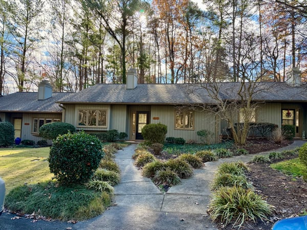 Easy walk from parking your car to the front door!