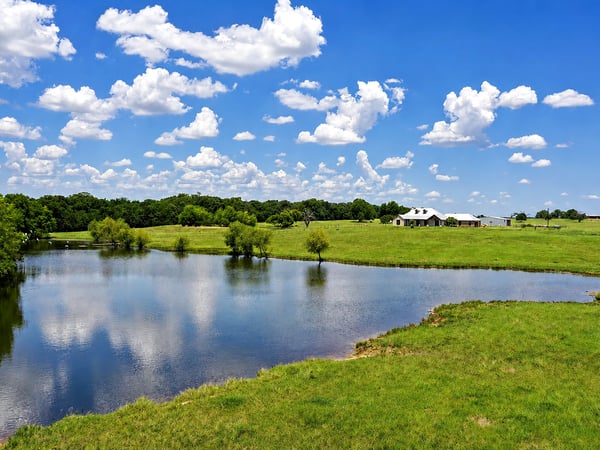 LAKE AND HOME