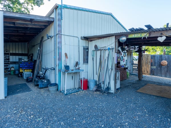 DETACHED SHOP & CARPORT