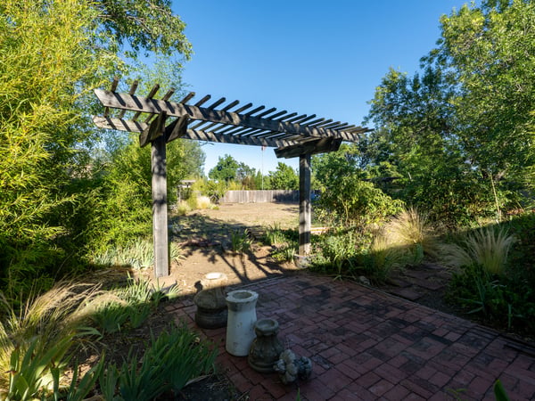 PERGOLA IN BACK
