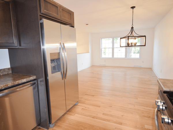 Open to Dining Area & Living Room