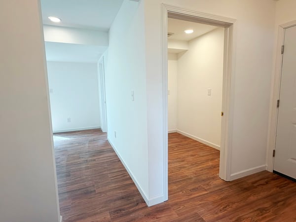 Hallway View to Fam Rm & Laundry Rm