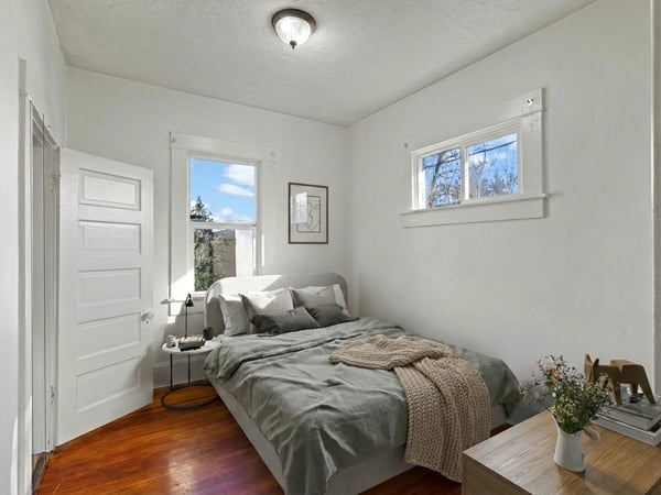 Rear Bedroom (virtually staged)
