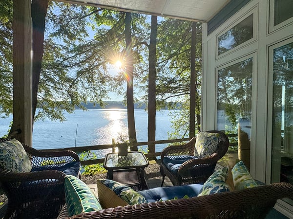 Ever Changing Porch View