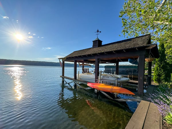 It's all about being out in nature and on the water...