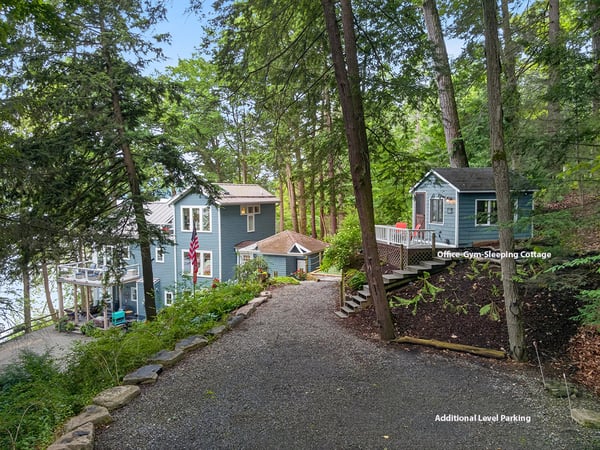 Office-Gym-Sleeping Cottage. Additional Parking