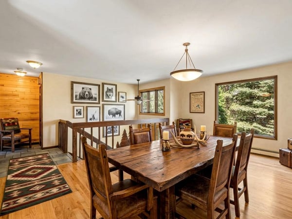 Virtually Staged Dining Room