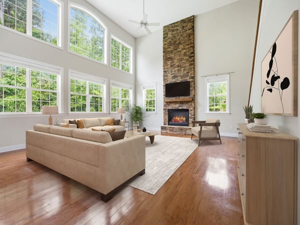 Virtual staging Living Room